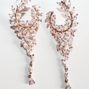 Nina Fern Chandelier Drop Earrings